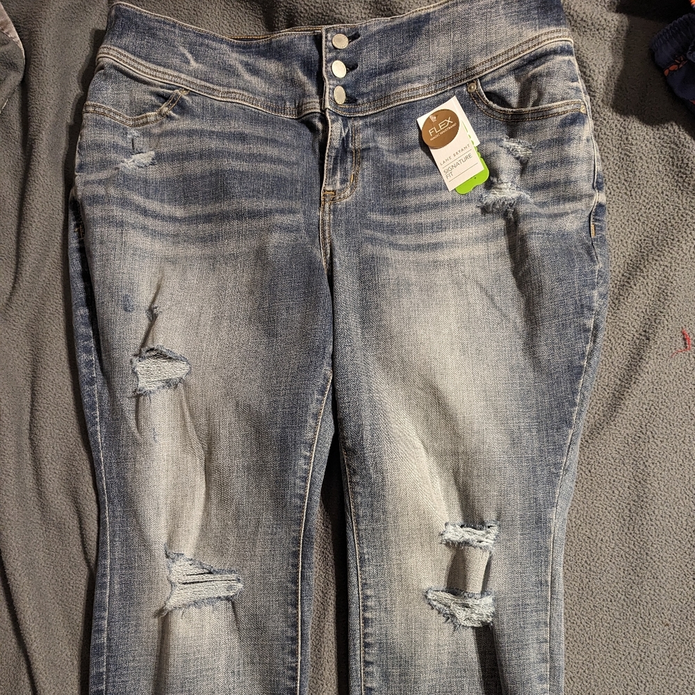 NWT lane Bryant jeans petite